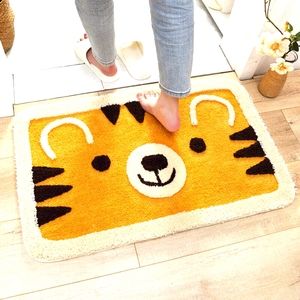 Cartoon animal polka dot cat group bedroom carpet home door flooring anti-slip m